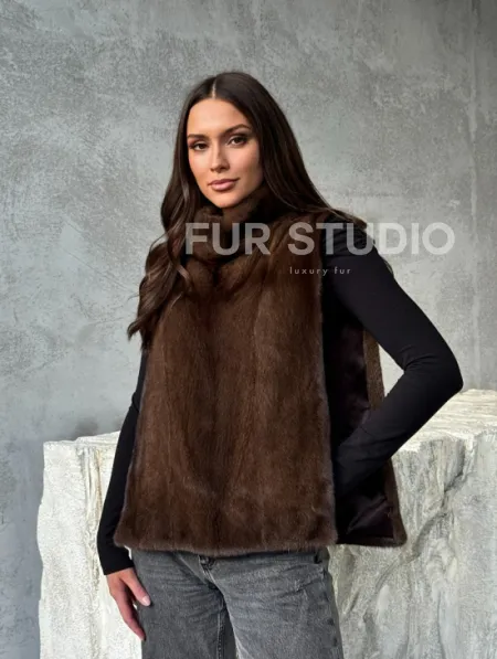 Манишка для женщин - норковая - фото 7