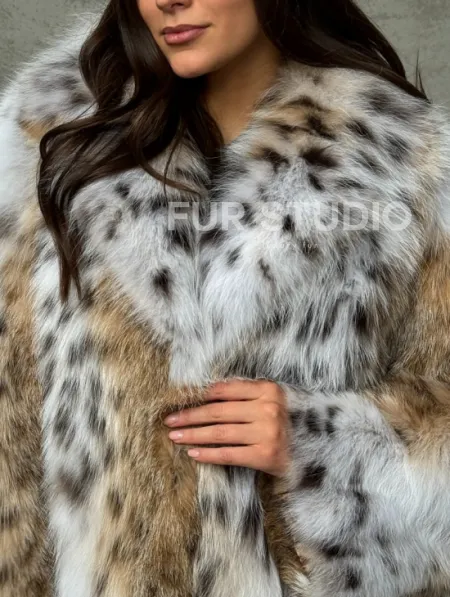 Шуба из рыси - фото 1