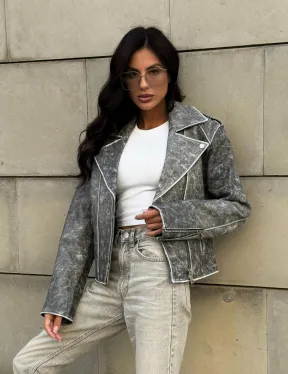 Косуха из натуральной кожи  VINTAGE COLLECTION - фото 0