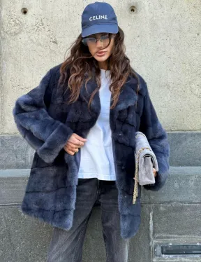 Короткая норковая шуба - автоледи - фото 0