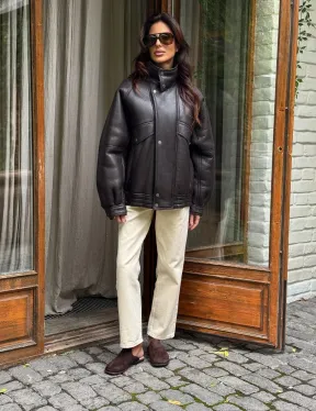 Натуральная дубленка - женская - фото 8