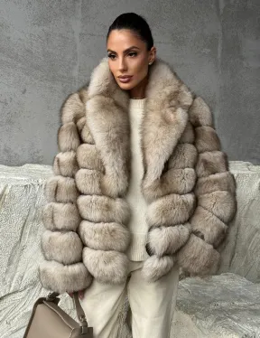 Шуба из песца - фото 7