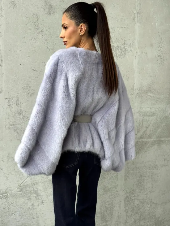 Короткая норковая шуба - фото 2