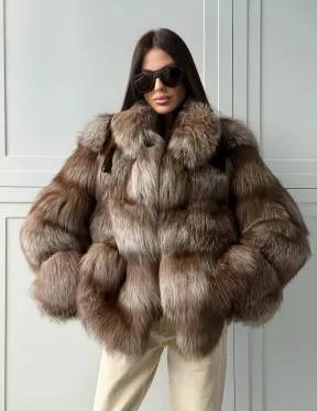 Полушубок из финской лисы - фото 14